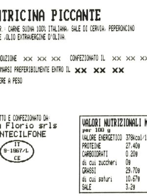 Ventricina piccante in spicchi · ca. 250 g
